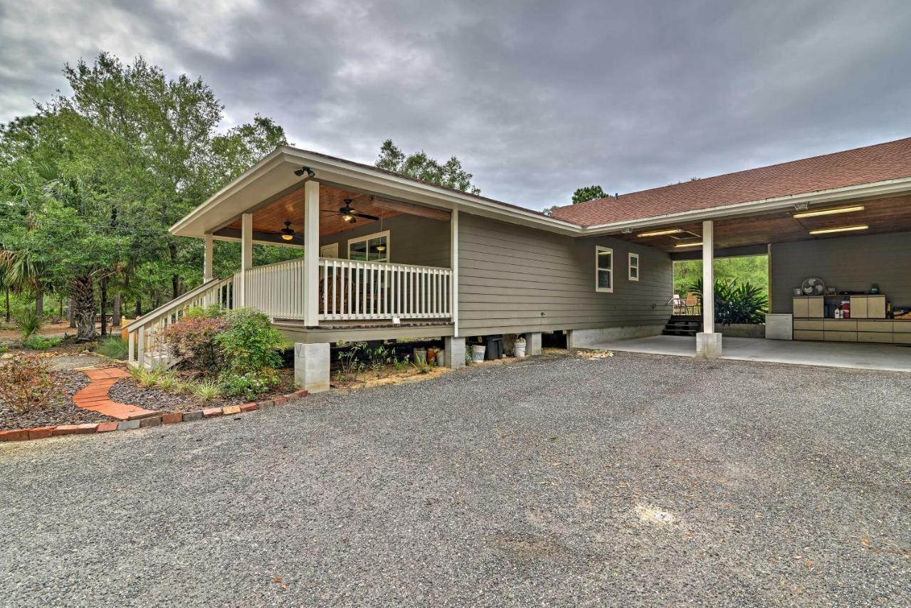 Crystal River Cottage On 1 Acre With Deck And Porch! Yankeetown Экстерьер фото